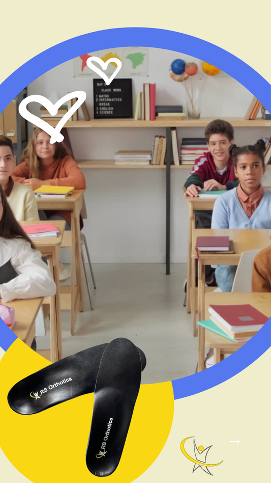 school shoe orthotics UK  commuter foot pain London  orthotics for Clarks shoes  stop child fidgeting in class  RS Comfortis SEPTEMBER15  NHS alternative orthotics