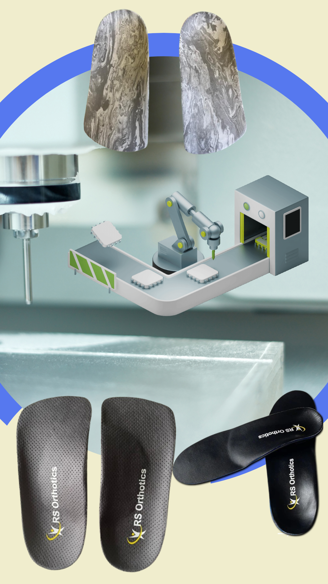 Why UK Podiatrists & Physiotherapists Trust RS ComForTIs for Bulk Orthotic Manufacturing