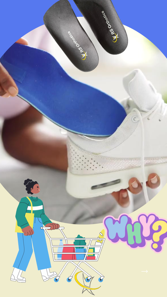 Christmas shopping foot pain relief UK  holiday orthotic insoles NHS-approved  festive shopping foot comfort  UK Christmas market walking pain  RS Orthotic FESTIVERESCUE35  seasonal shopping foot protection